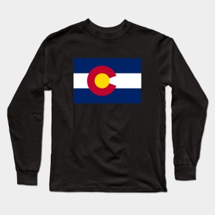 Flag of Colorado Long Sleeve T-Shirt